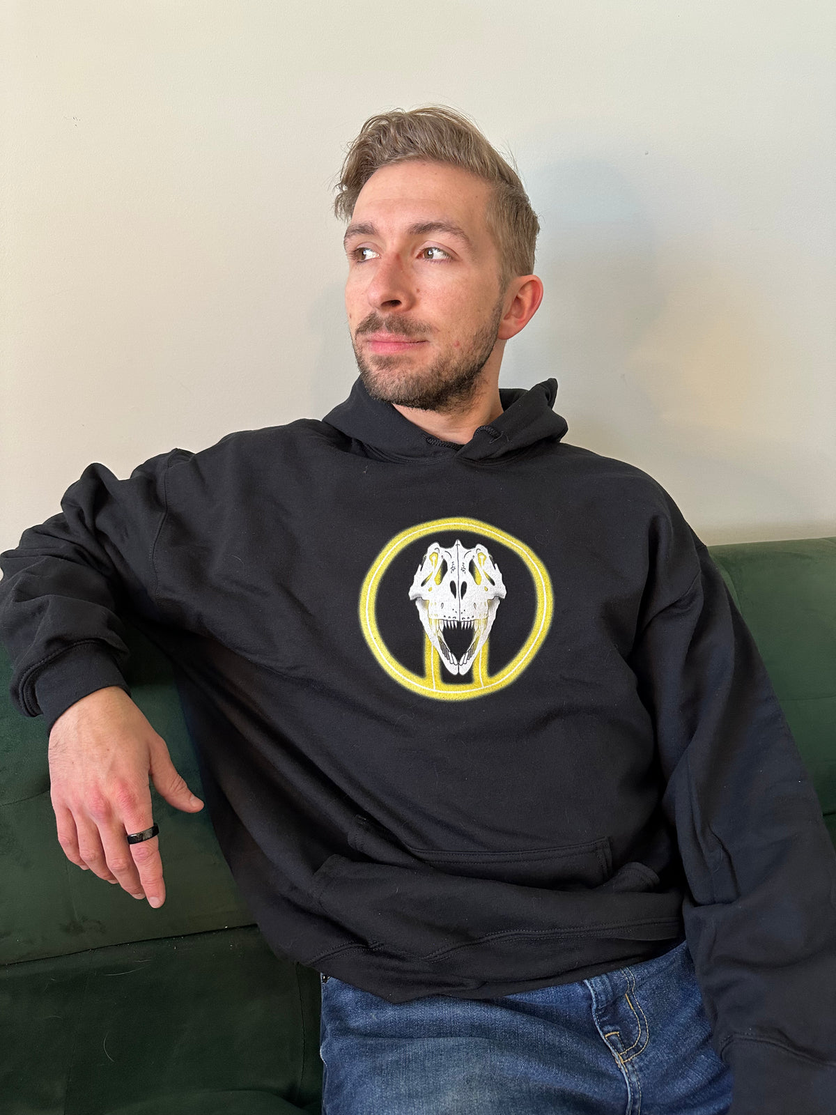 Glow Rex Hoodie – Daily Dino Guy